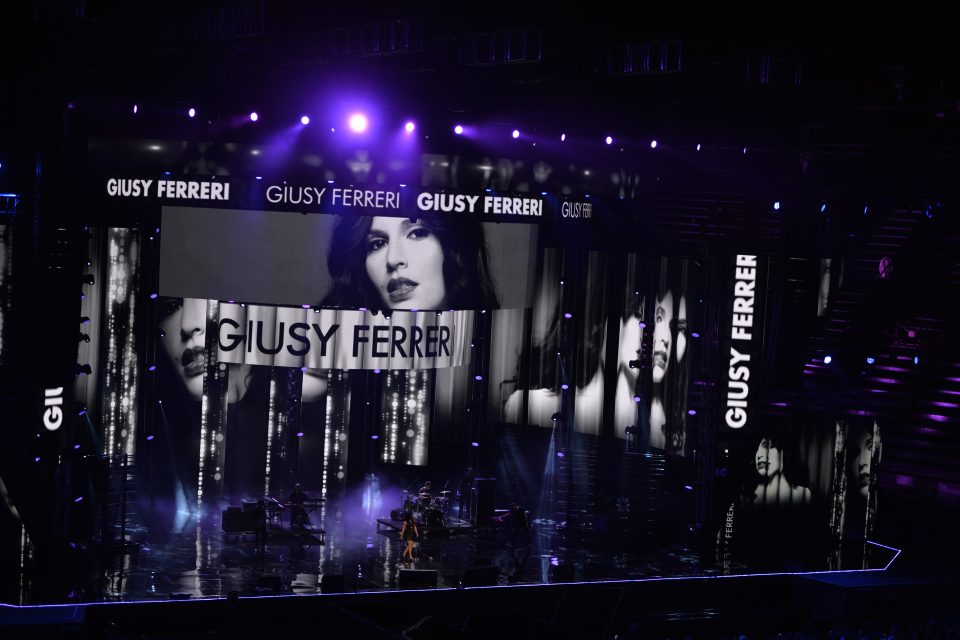 Giusy Ferreri ai Wind Music Awards
