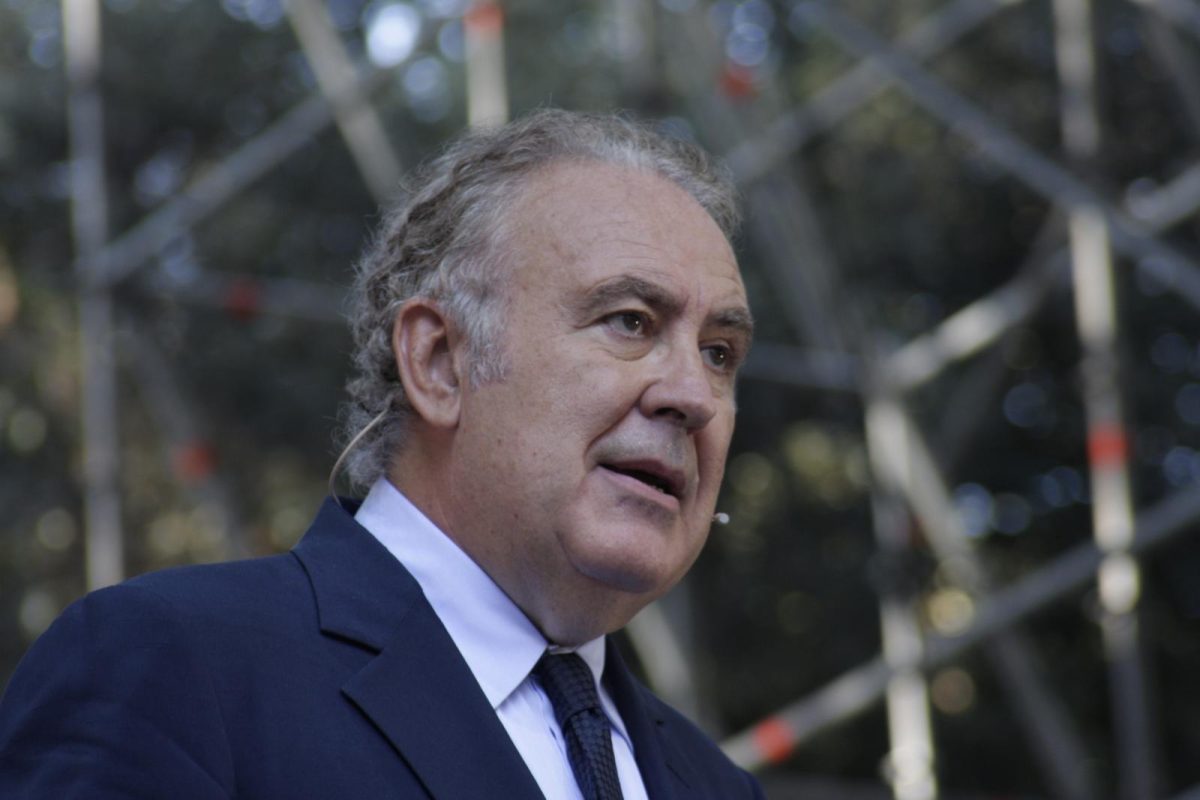 Michele Santoro alla Versiliana nel 2011