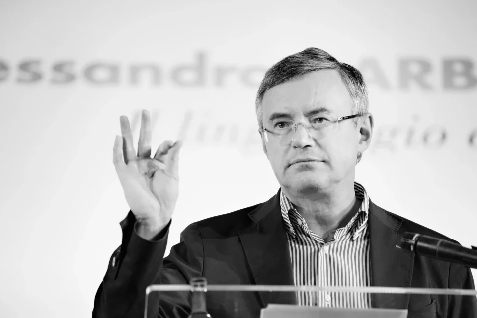 Alessandro Barbero. Foto: Alessio Jacona, Wikimedia Commons, CC BY SA 2.0.