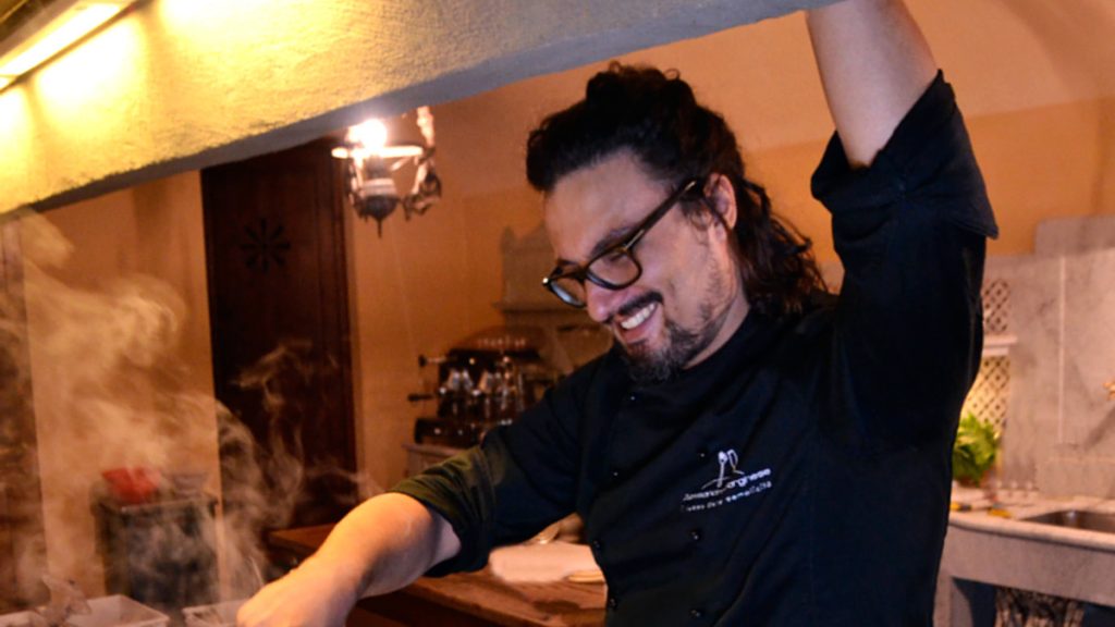 Alessandro Borghese in cucina