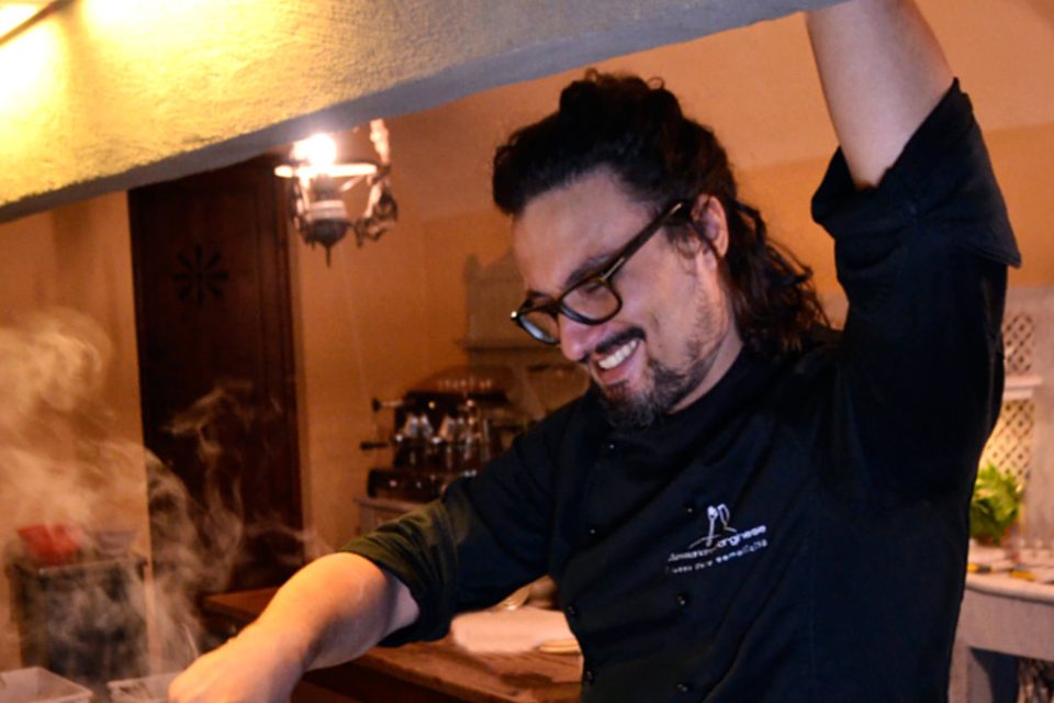 Alessandro Borghese in cucina