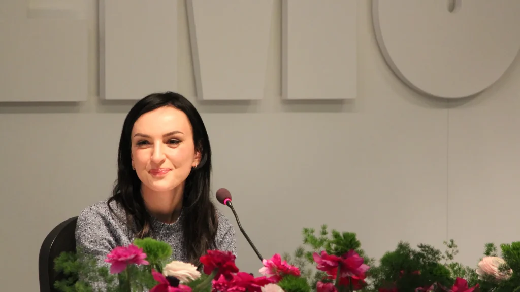 Arisa in conferenza stampa al Festival di Sanremo 2026
