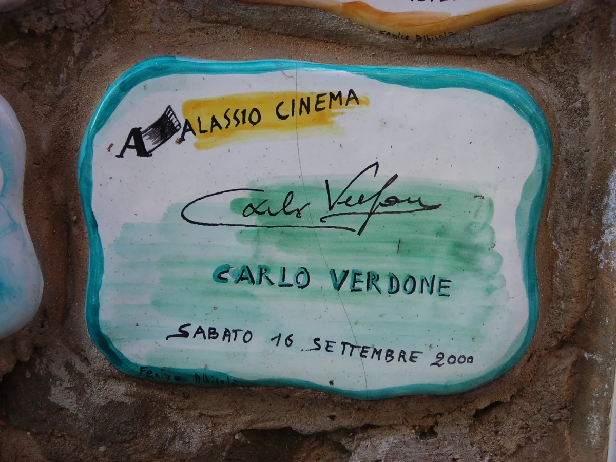 Carlo Verdone a un evento pubblico