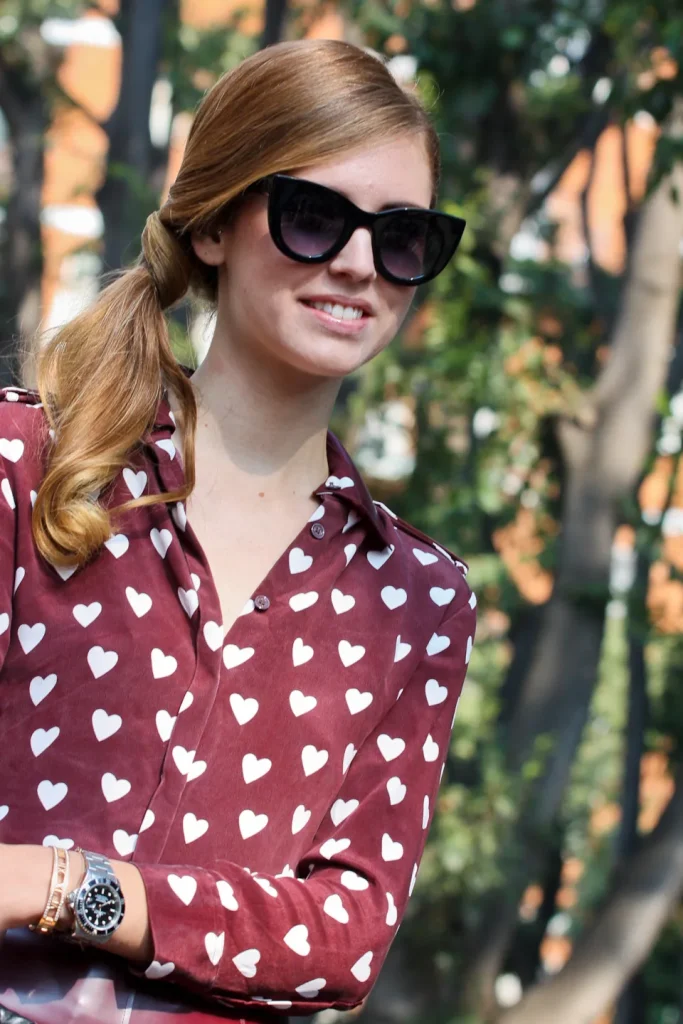 Chiara Ferragni fotografata alla Milan Fashion Week 2013