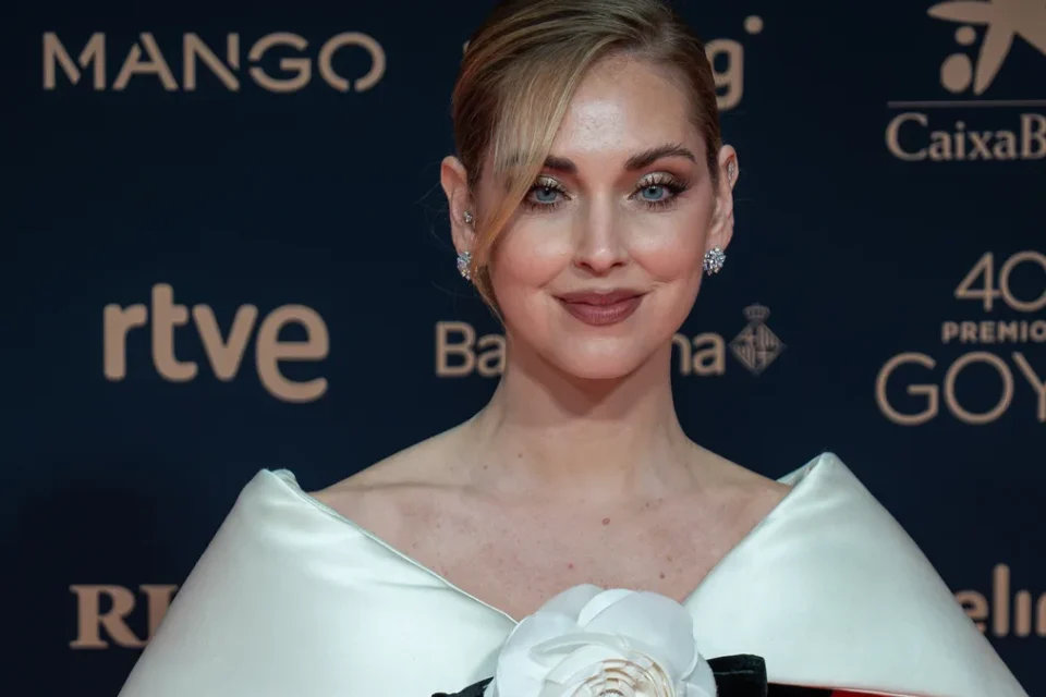 Chiara Ferragni ai Premi Goya 2026. Foto Pedro J Pacheco, Wikimedia Commons, CC BY SA 4.0.
