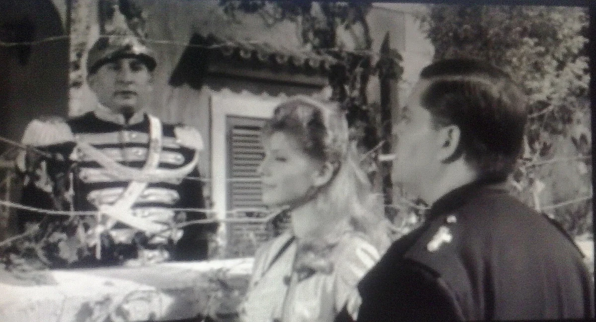 Claudia Mori in una scena del film Il corazziere del 1960