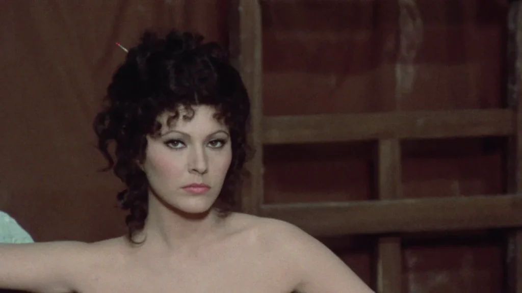 Claudia Mori in una scena del film Rugantino del 1973