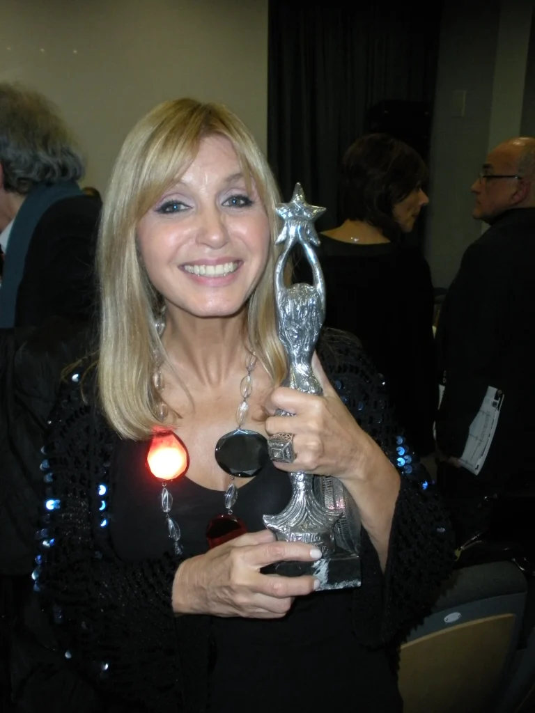Dori Ghezzi durante un evento pubblico