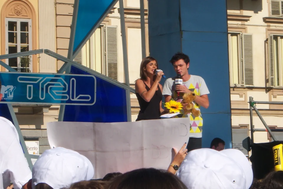 Elisabetta Canalis a TRL Torino