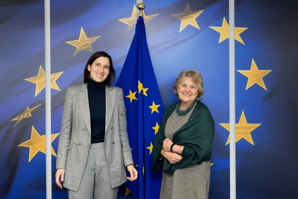 Elly Schlein in una foto istituzionale europea nel 2023. Foto: European Commission (Jennifer Jacquemart), Wikimedia Commons, CC BY 4.0.