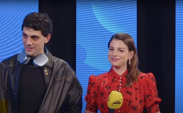 Emma Marrone intervistata da Radio Bruno durante Sanremo 2024