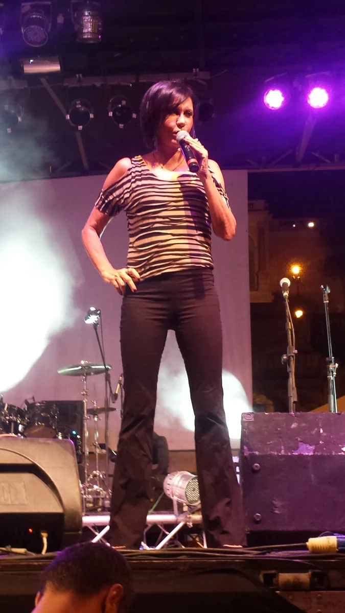 Fiordaliso in concerto a Roma nel 2015