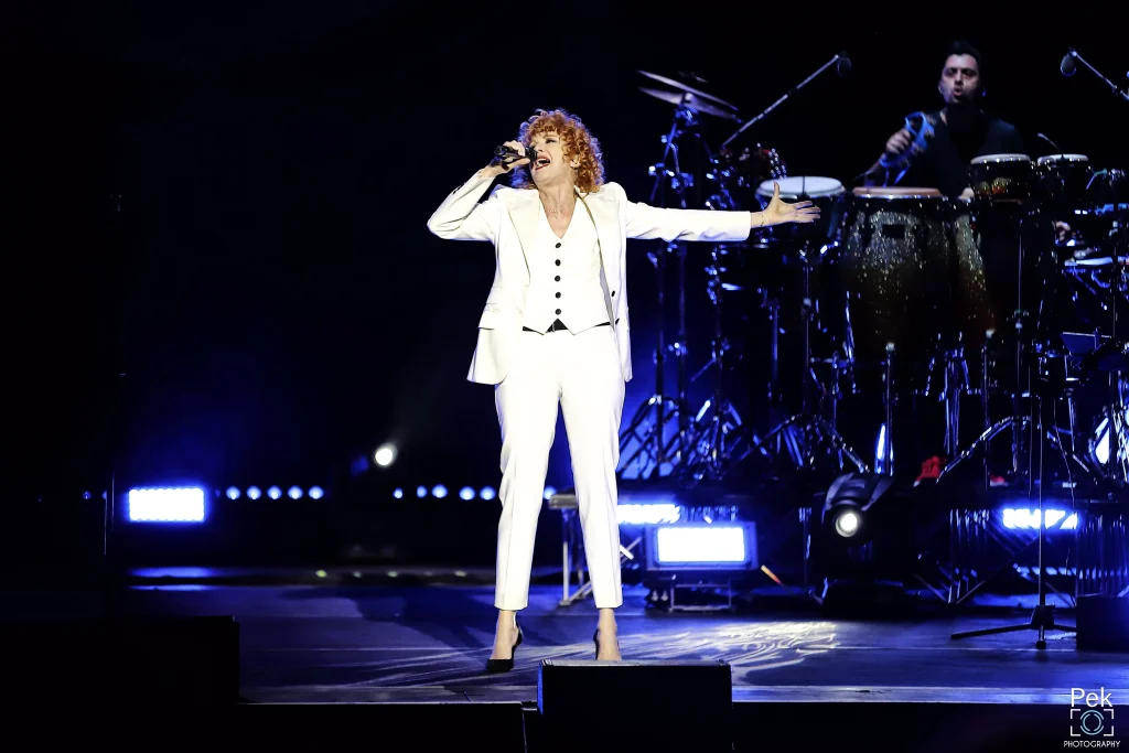 Fiorella Mannoia sul palco