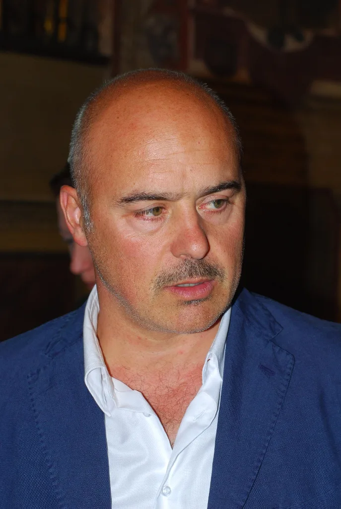 Luca Zingaretti a un evento pubblico