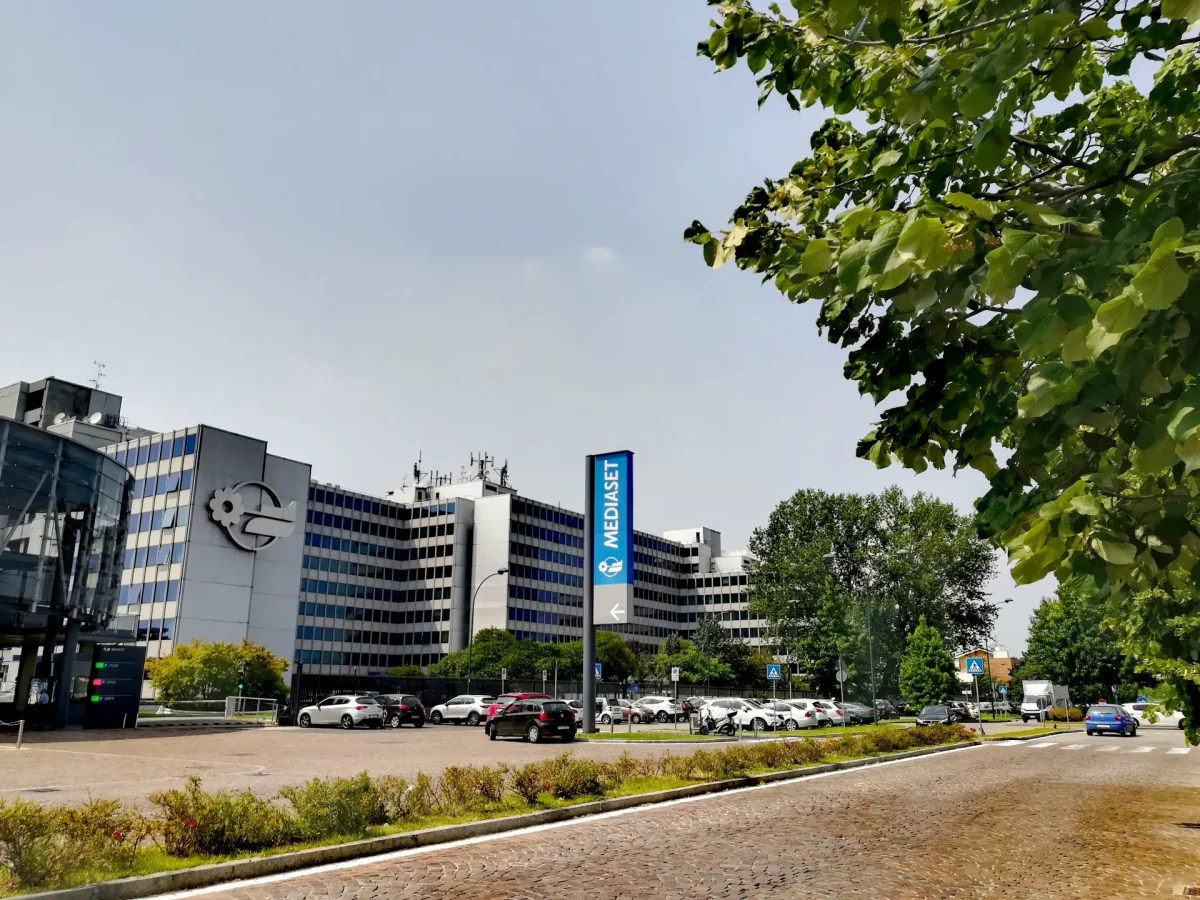 Il centro di produzione Mediaset di Cologno Monzese, sede televisiva legata ai palinsesti Canale 5