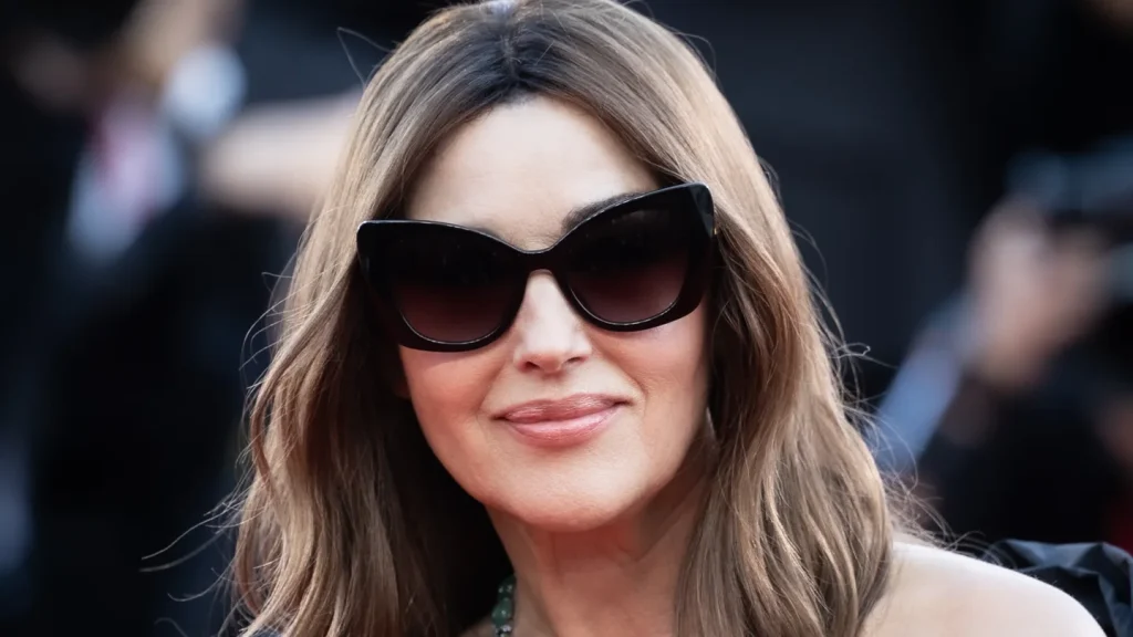 Monica Bellucci in primo piano alla Mostra del Cinema di Venezia 2024