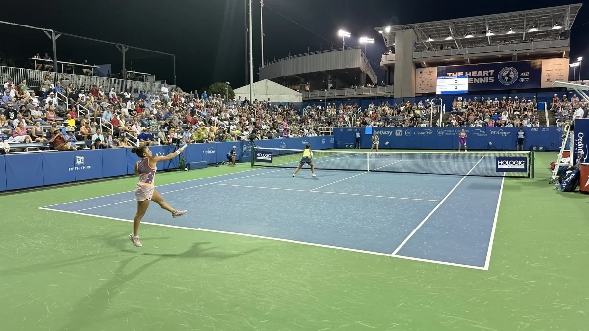 Jasmine Paolini in campo al Cincinnati Open 2024