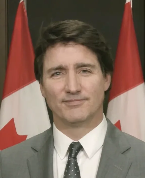 Katy Perry e Justin Trudeau in una foto d'archivio
