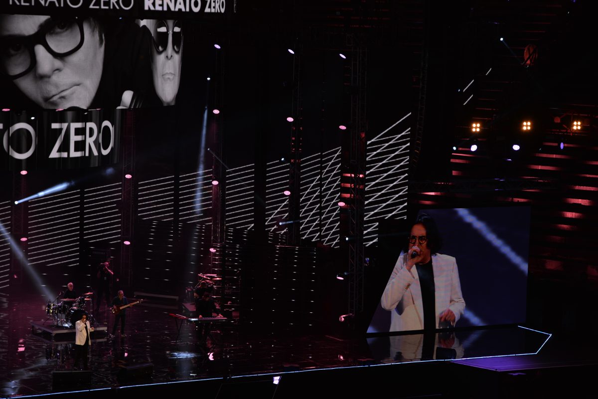 Renato Zero ai Wind Music Awards 2016