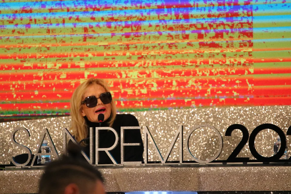 Rita Pavone al Festival di Sanremo 2020. Foto: Zdravko Petrov, Wikimedia Commons, CC BY SA 4.0.