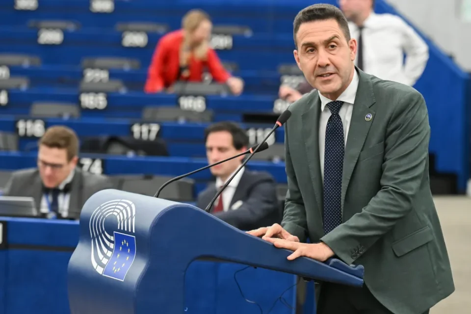 Roberto Vannacci al Parlamento europeo