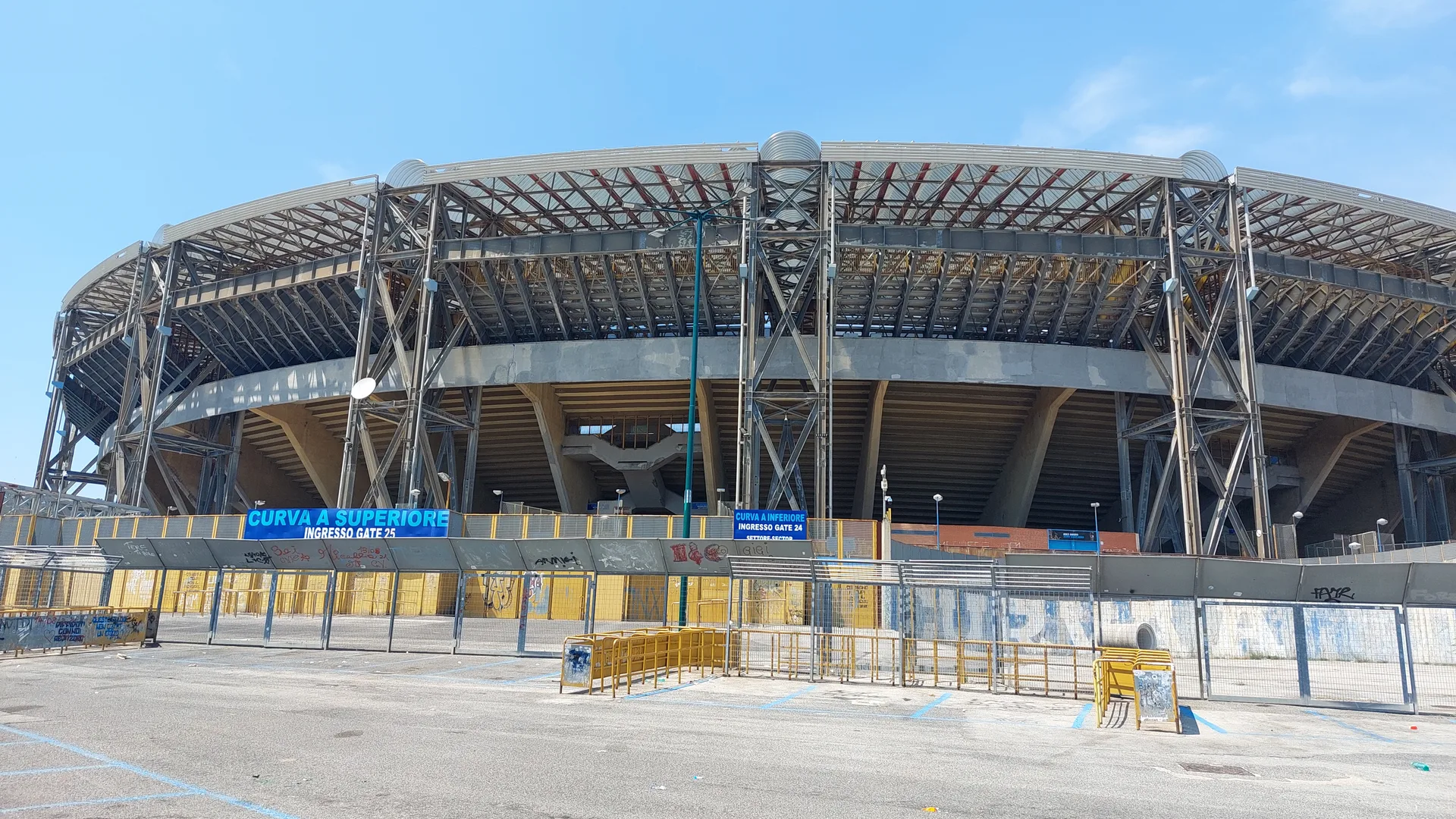 Lo stadio Diego Armando Maradona di Napoli