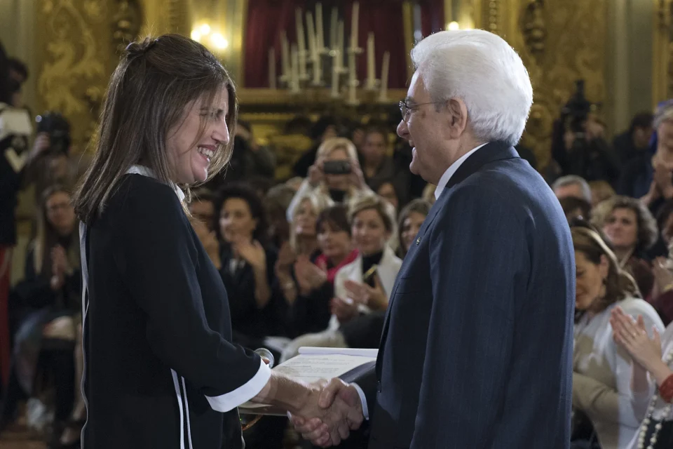 Sveva Sagramola. Foto: Presidenza della Repubblica, Wikimedia Commons, Attribution; fonte Quirinale.