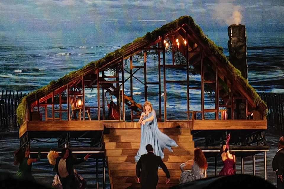 Taylor Swift durante l’Eras Tour