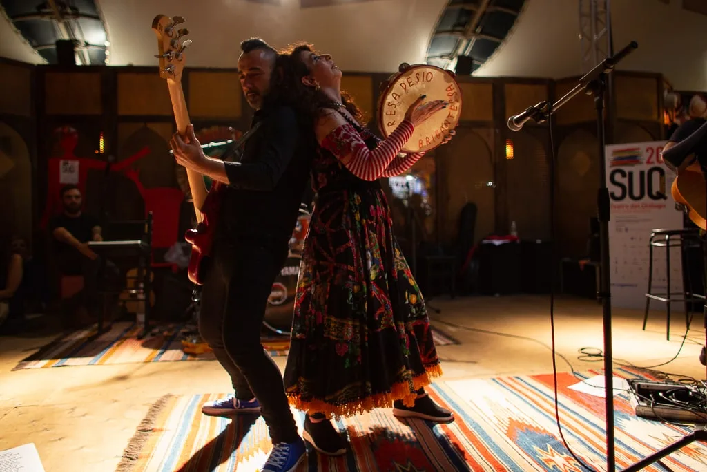 Teresa De Sio sul palco del Suq Festival