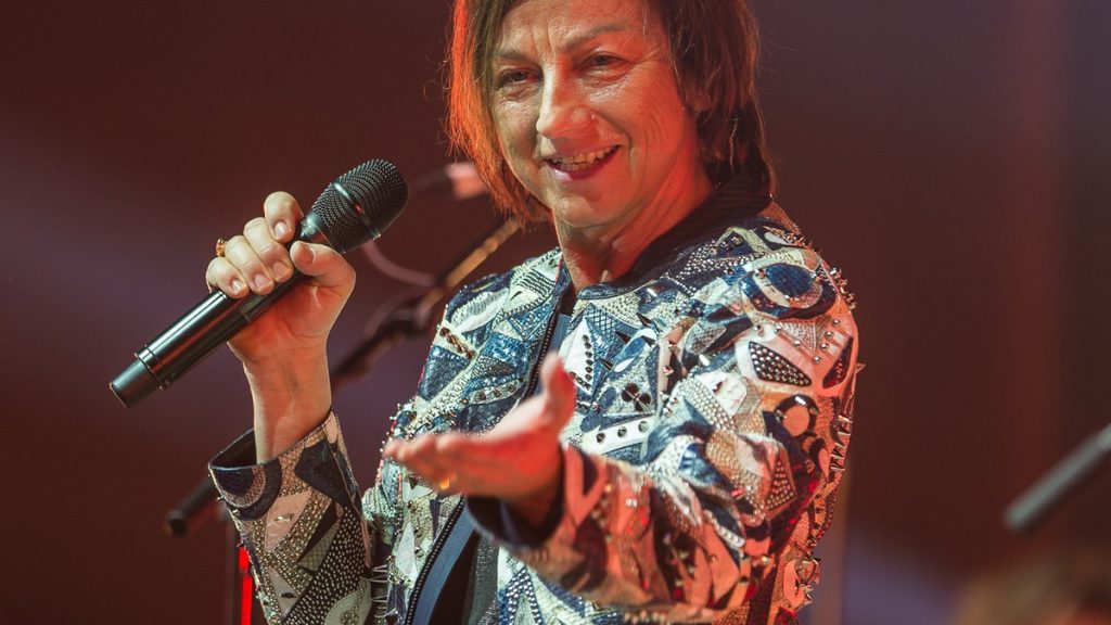 Gianna Nannini sul palco durante Hitstory Tour 2017