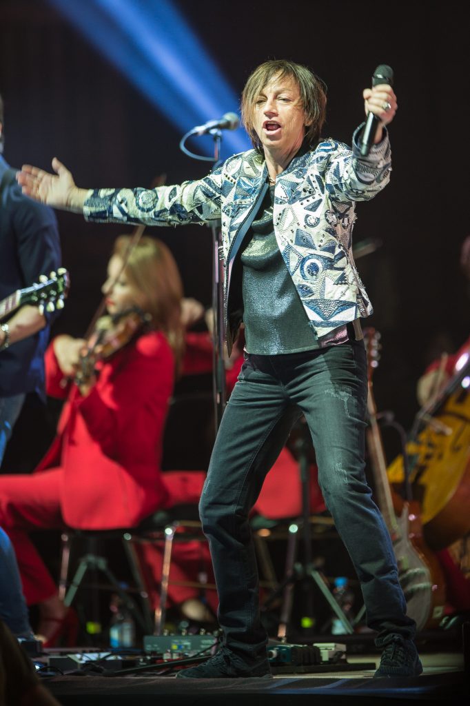 Gianna Nannini sul palco durante Hitstory Tour 2017