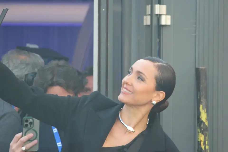 Caterina Balivo al Festival di Sanremo 2026. Foto: Ferdinando Traversa, Wikimedia Commons, CC BY SA 4.0.
